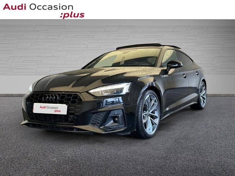 Noir mythe métallisé Utilisé 2024 Audi A5 Sportback Competition Berline | 46 990 € (Prix juste) - Image 1/4