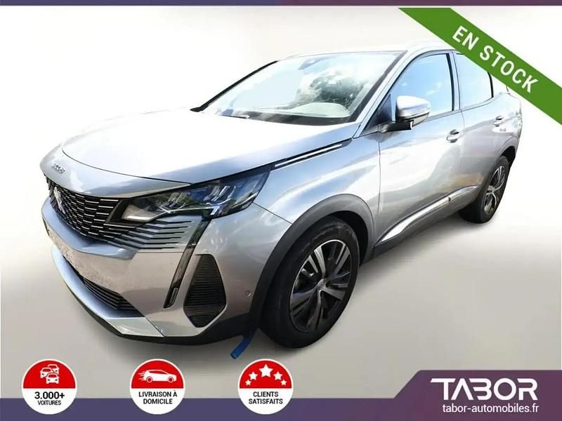 Gris Utilisé 2021 Peugeot 3008 Allure SUV | 21 988 € (Prix juste) - Image 1/4