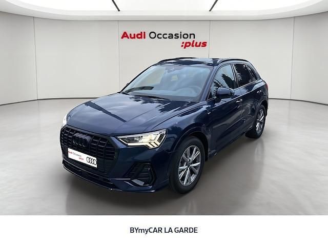 Bleu navarre métallisé Occasion 2025 Audi Q3 S-line plus SUV | 42 900 € (Prix juste) - Image 1/4