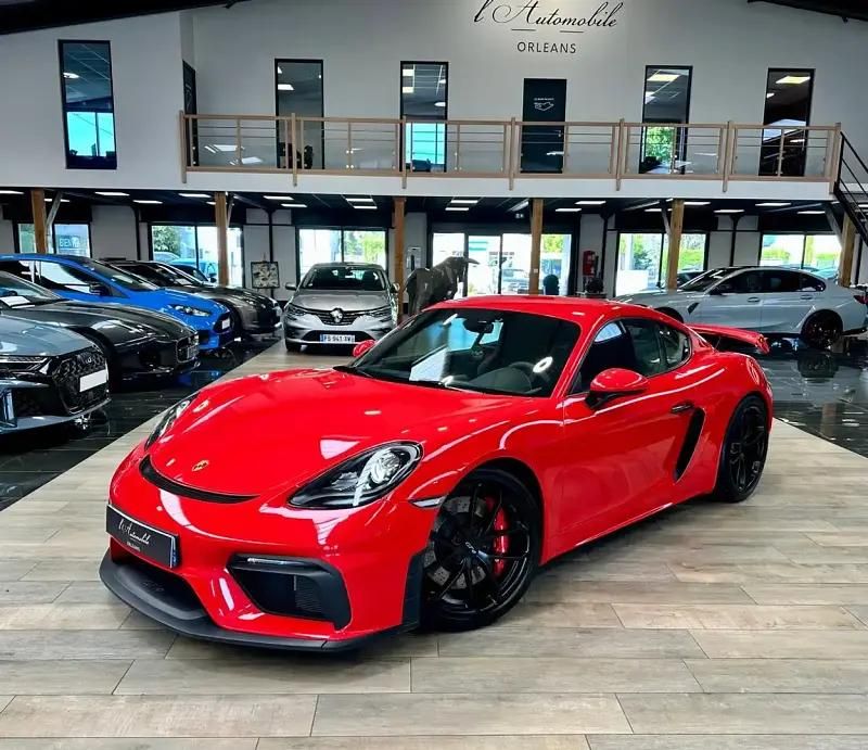 Rouge Utilisé 2020 Porsche Cayman GT4 Coupé | 135 490 € - Image 1/2
