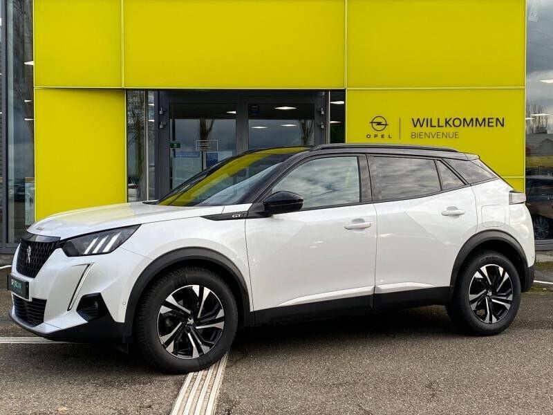Blanc Utilisé 2021 Peugeot 2008 GT SUV | 14 990 € (Prix juste) - Image 1/4