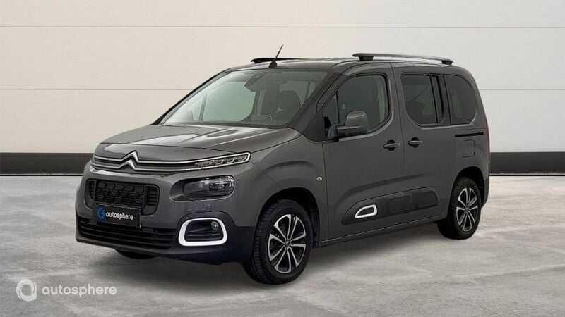 Gris Utilisé 2019 Citroën Berlingo Shine Monospace | 17 999 € (Prix cher) - Image 1/4