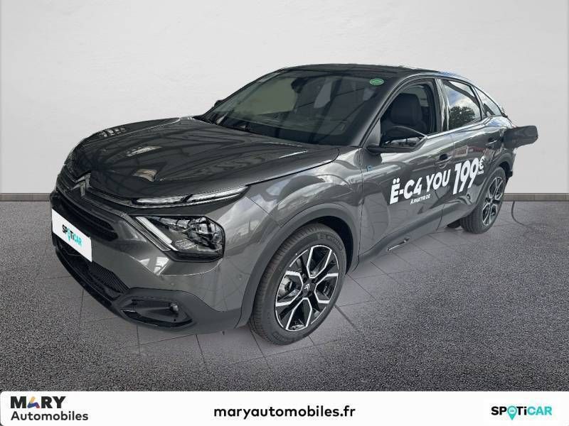 Gris Occasion 2023 Citroën e-C4 Shine Berline | 23 990 € (Prix assez cher) - Image 1/4
