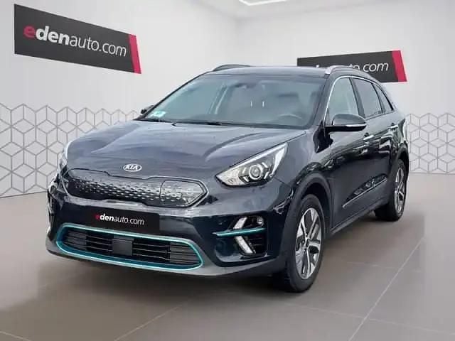 Gravity blue Occasion 2021 Kia e-Niro SUV | 18 200 € (Super prix) - Image 1/4