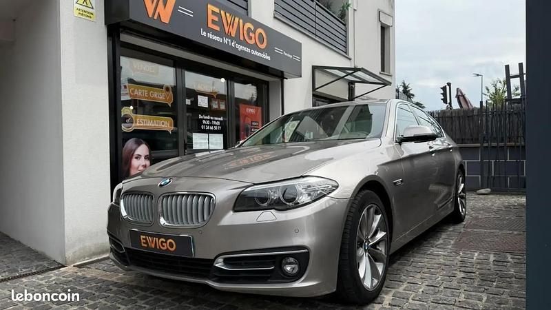 Beige Utilisé 2014 BMW 518 Berline | 16 990 € - Image 1/4