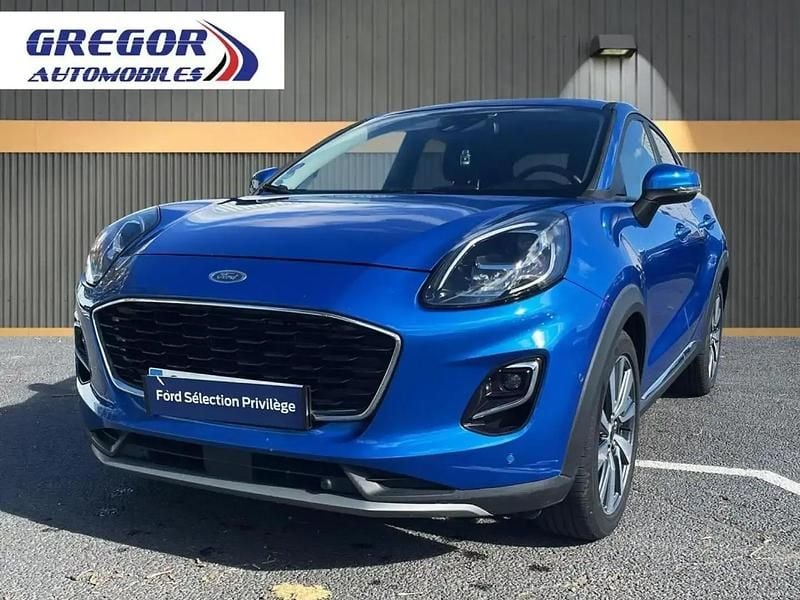 Bleu Occasion 2021 Ford Puma Titanium X Berline | 16 900 € (Prix juste) - Image 1/4