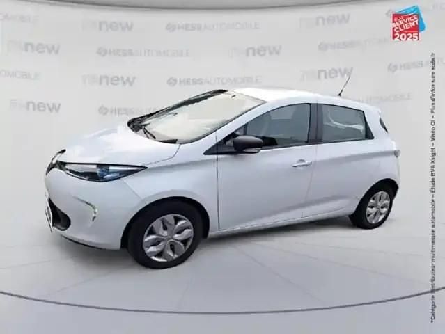 Blanc Utilisé 2019 Renault Zoe Life Citadine | 5 799 € (Super prix) - Image 1/4