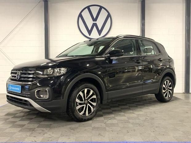 Noir Utilisé 2021 VW T-Cross Active SUV | 19 400 € (Prix juste) - Image 1/4