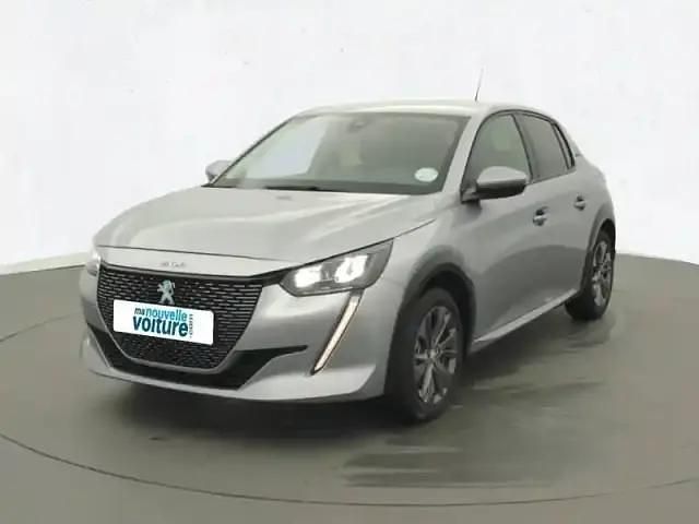 Gris Utilisé 2021 Peugeot e-208 Citadine | 14 490 € (Bon prix) - Image 1/4