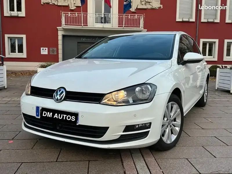 Blanc Utilisé 2013 VW Golf VII Berline | 12 500 € (Prix assez cher) - Image 1/4