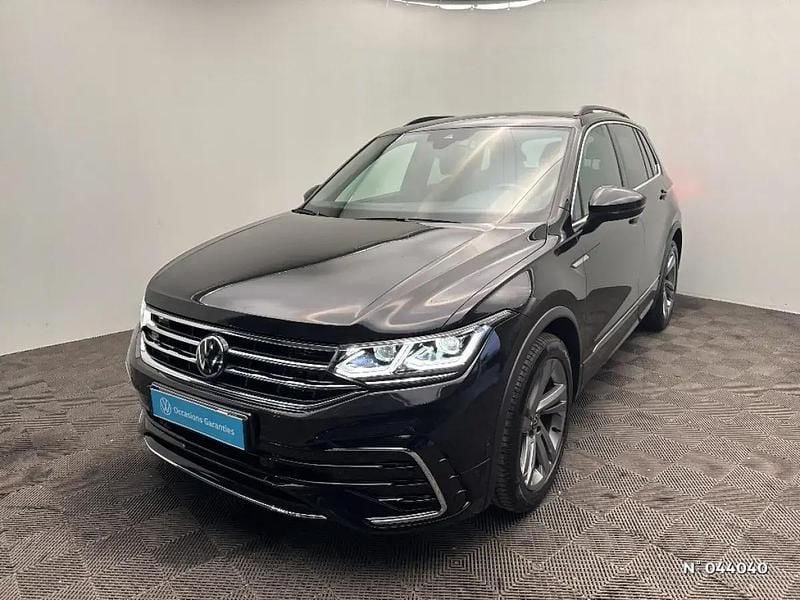Noir Occasion 2022 VW Tiguan R-line SUV | 32 690 € (Super prix) - Image 1/4