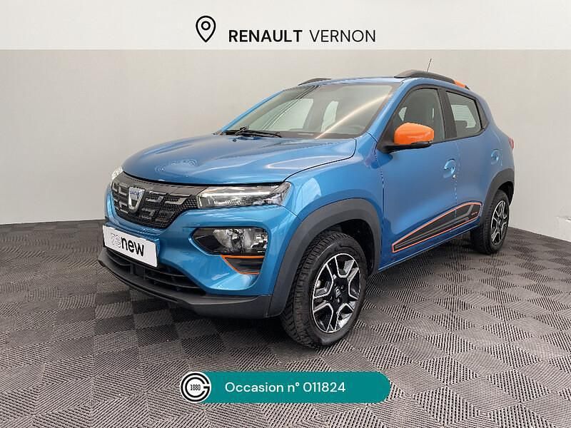 Bleu Occasion 2021 Dacia Spring Comfort Plus Citadine | 8 990 € (Prix juste) - Image 1/4