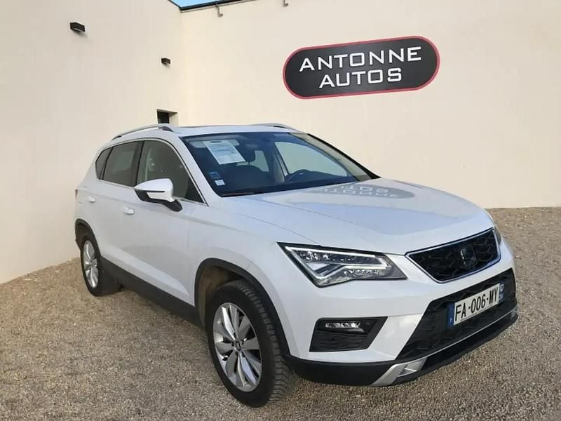 Blanc Occasion 2018 Seat Ateca Ecomotive SUV | 15 990 € (Bon prix) - Image 1/4