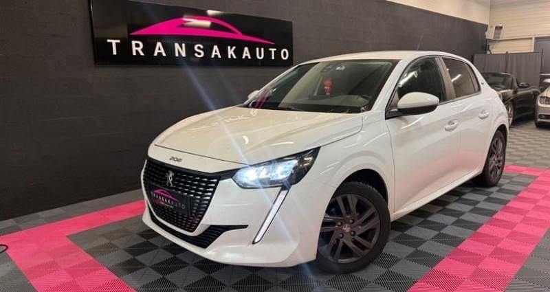 Blanc Occasion 2021 Peugeot 208 Style Citadine | 8 490 € (Super prix) - Image 1/4