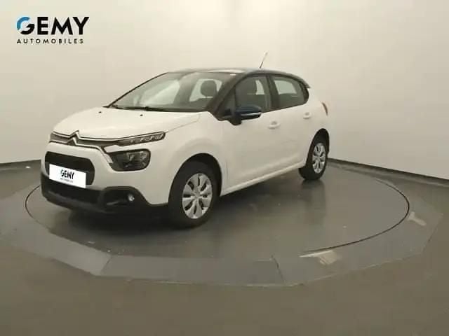 Blanc Utilisé 2022 Citroën C3 Business Class Citadine | 9 840 € (Bon prix) - Image 1/4