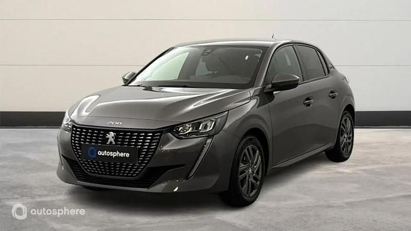 Gris Occasion 2021 Peugeot 208 Style Citadine | 11 499 € (Prix juste) - Image 1/4