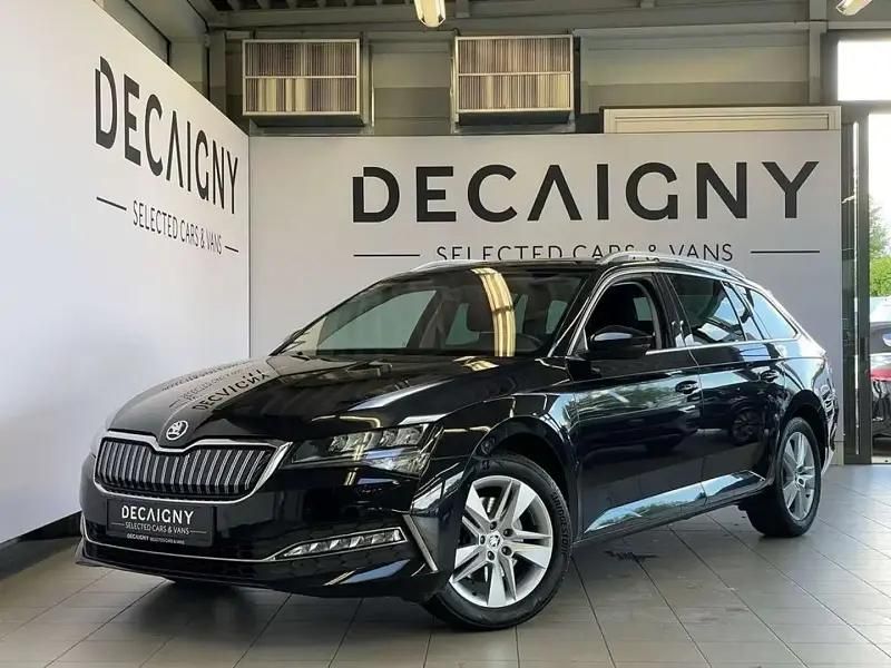 Noir Utilisé 2021 Skoda Superb Ambition Break | 24 475 € (Prix juste) - Image 1/4