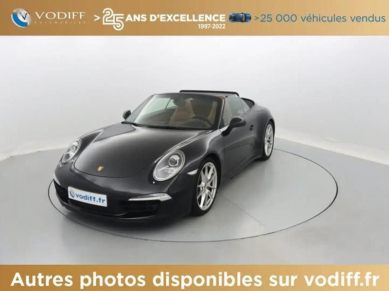 Noir Occasion 2014 Porsche 911 Carrera 4S Cabriolet Cabriolet | 105 950 € (Prix juste) - Image 1/4