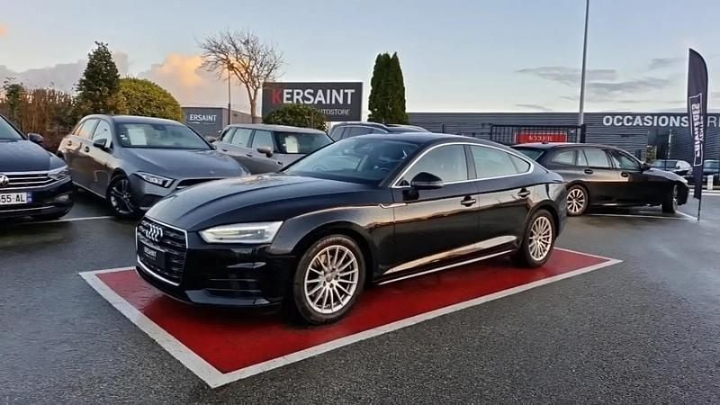 Noir Occasion 2020 Audi A5 Business Berline | 22 990 € - Image 1/4