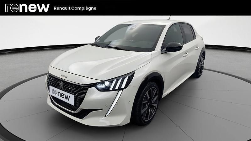 Blanc Utilisé 2021 Peugeot 208 GT Citadine | 13 990 € (Prix juste) - Image 1/4