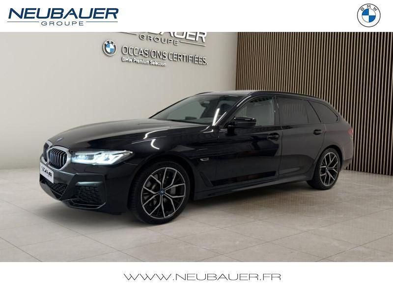 Saphirschwarz métallisé Utilisé 2023 BMW 530 M Sport Break | 54 900 € (Prix assez cher) - Image 1/4