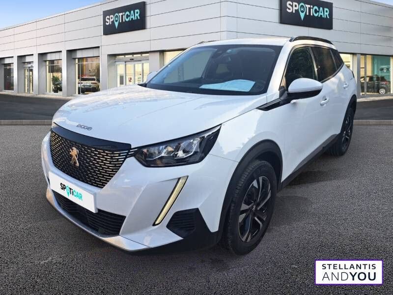 Blanc Utilisé 2020 Peugeot 2008 Allure SUV | 15 290 € (Prix juste) - Image 1/4