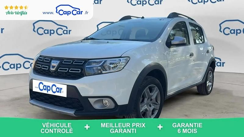 Blanc Utilisé 2020 Dacia Sandero Comfort Citadine | 9 990 € (Bon prix) - Image 1/4