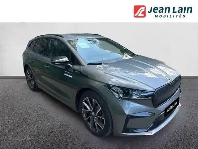 Occasion Skoda Enyaq iV SportLine 132 kW (180 ch) 2024 Gris SUV