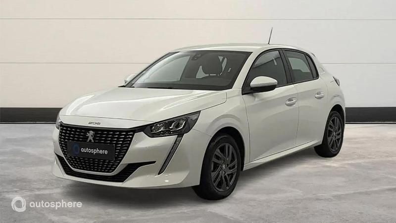 Blanc Occasion 2021 Peugeot 208 Business-Line Citadine | 10 499 € (Bon prix) - Image 1/4