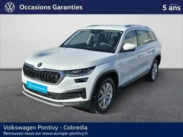 Blanc Utilisé 2022 Skoda Kodiaq Style SUV | 31 890 € (Prix juste) - Image 1/4