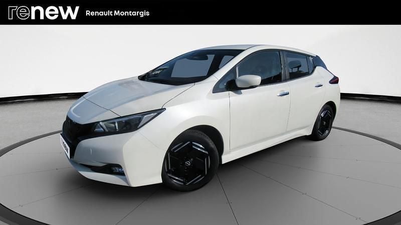 Blanc lunaire Utilisé 2022 Nissan Leaf Acenta Citadine | 13 990 € - Image 1/4