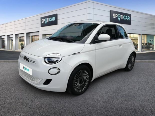 Blanc Utilisé 2022 Fiat 500e Citadine | 13 890 € (Super prix) - Image 1/4