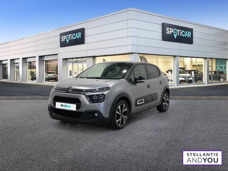 Gris Occasion 2022 Citroën C3 Shine Citadine | 13 489 € (Prix juste) - Image 1/4