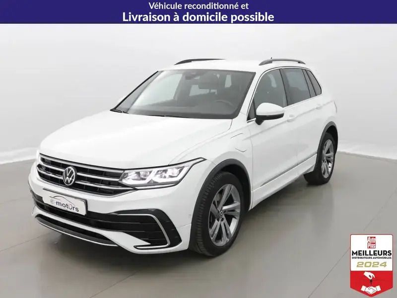 Blanc Utilisé 2021 VW Tiguan R-line SUV | 33 900 € (Prix assez cher) - Image 1/4