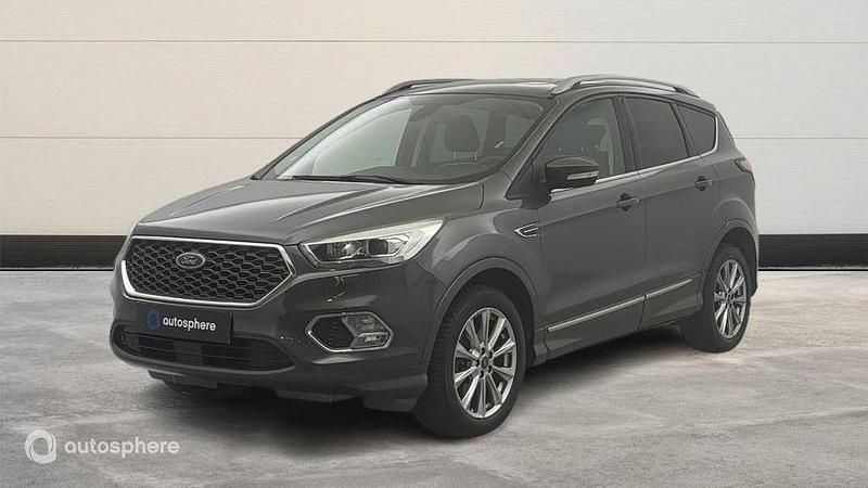 Gris Utilisé 2017 Ford Kuga Vignale SUV | 19 499 € (Bon prix) - Image 1/4