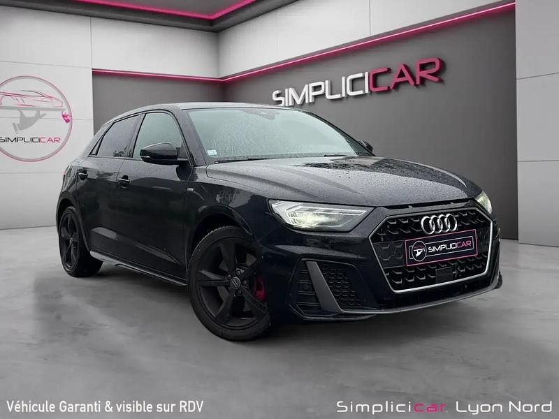 Noir Utilisé 2019 Audi A1 S-Line Citadine | 18 480 € - Image 1/4