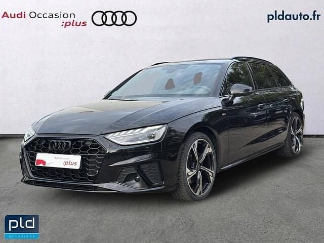 Noir mythe métallisé Utilisé 2024 Audi A4 S-Line Break | 39 490 € (Prix assez cher) - Image 1/4