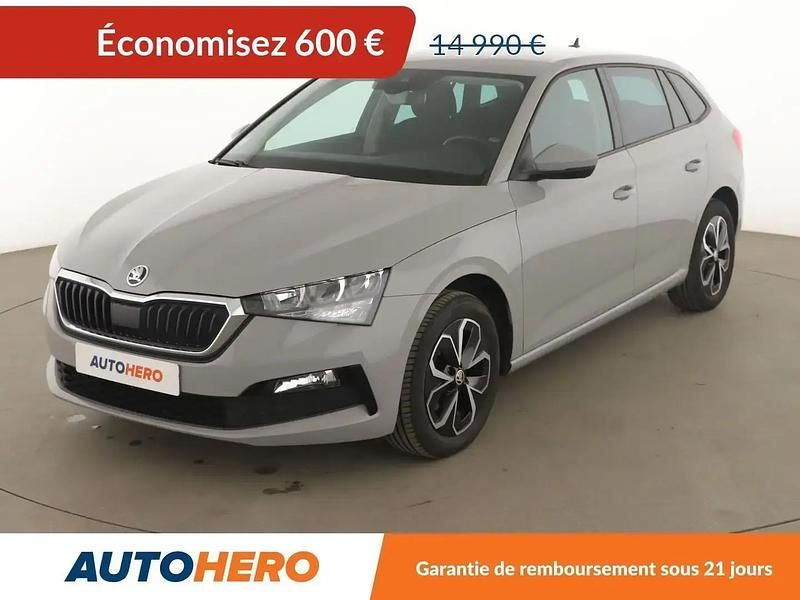 Gris Utilisé 2020 Skoda Scala Ambition Citadine | 13 990 € (Prix juste) - Image 1/2