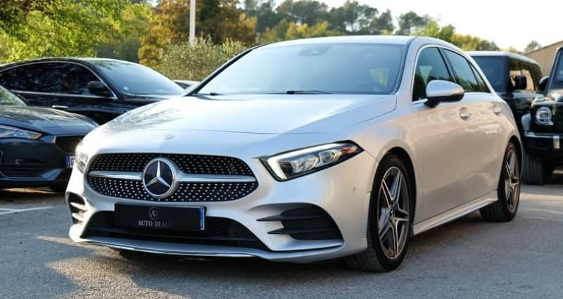 Gris Utilisé 2019 Mercedes A250 AMG line Berline | 21 990 € (Bon prix) - Image 1/4