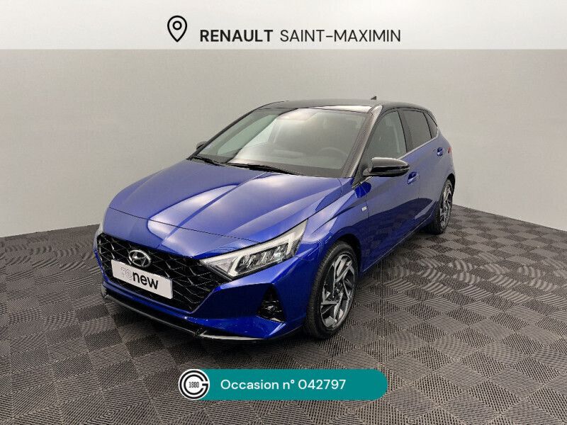 Bleu Utilisé 2023 Hyundai i20 Citadine | 17 990 € (Bon prix) - Image 1/4