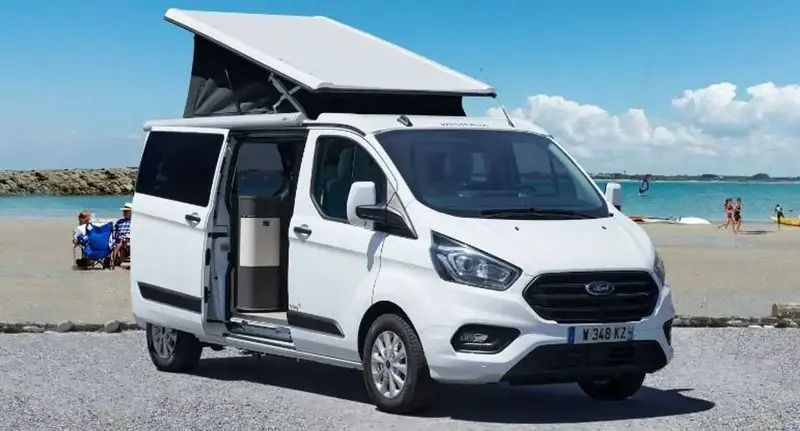 Blanc Occasion 2023 Ford Transit Custom Van | 63 990 € - Image 1/4