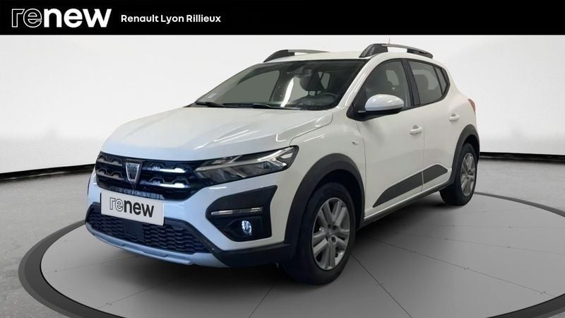 Blanc Utilisé 2022 Dacia Sandero Comfort Citadine | 13 590 € (Bon prix) - Image 1/4