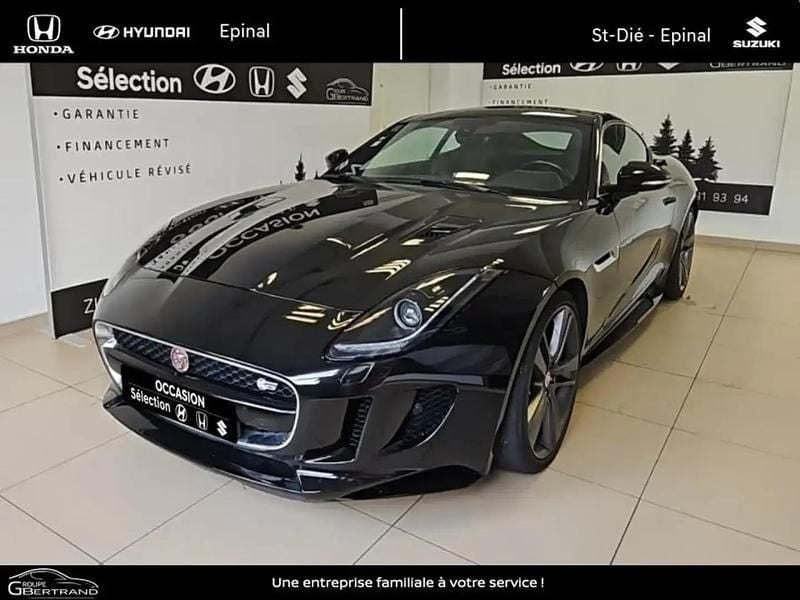 Noir Utilisé 2017 Jaguar F-Type S Coupé | 49 980 € (Prix cher) - Image 1/4