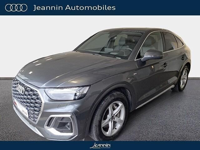 Gris Utilisé 2021 Audi Q5 Sportback S-Line SUV | 44 990 € (Prix juste) - Image 1/4