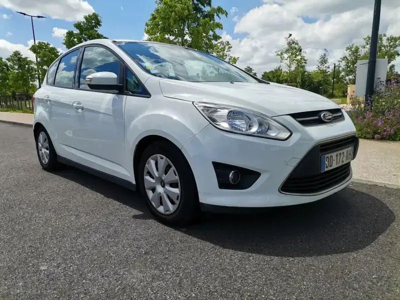 Blanc Utilisé 2014 Ford C-MAX Titanium X Monospace | 5 800 € - Image 1/4