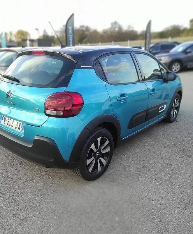 Bleu Utilisé 2020 Citroën C3 Citadine | 9 500 € (Bon prix) - Image 1/4
