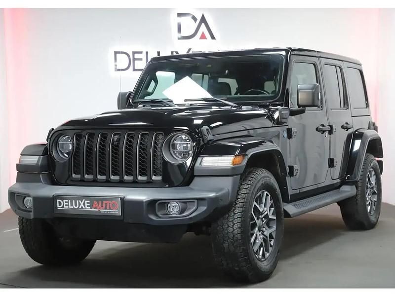 Noir Utilisé 2021 Jeep Wrangler SUV | 52 990 € (Prix juste) - Image 1/4