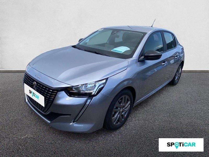 Gris Utilisé 2022 Peugeot 208 Active Citadine | 13 690 € (Prix assez cher) - Image 1/4