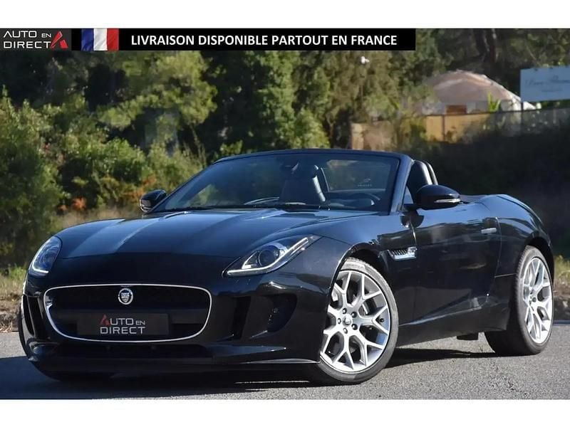 Noir Occasion 2014 Jaguar F-Type Cabriolet | 33 990 € (Prix juste) - Image 1/4