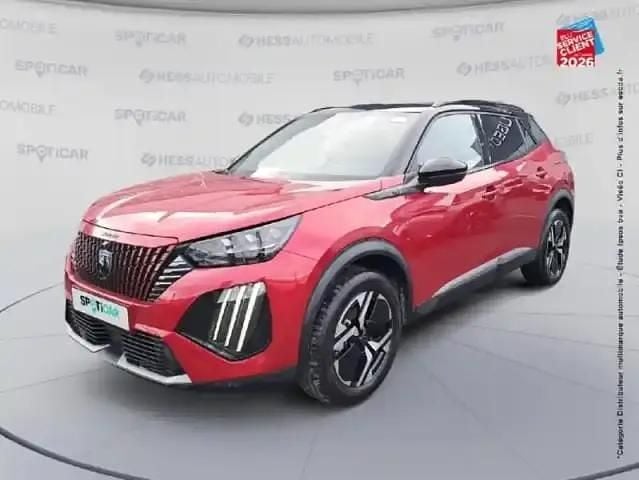 Rouge Occasion 2024 Peugeot 2008 GT SUV | 22 499 € (Prix juste) - Image 1/4